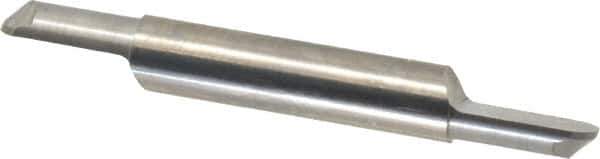 Accupro - 5/16 Inch Diameter, 2-1/2 Inch Overall Length, 1/2 Inch Split Length, Solid Carbide, Full Radius Split End Carbide Blank - Double End - Top Tool & Supply