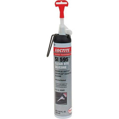 Loctite - Can Clear RTV Silicone Sealant - 190ML CLR AEROSOL RTV SILICONE SEALANT - Top Tool & Supply