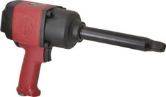 Chicago Pneumatic - 3/4" Drive, 6,300 RPM, 1,200 Ft/Lb Torque Impact Wrench - Pistol Grip Handle, 850 IPM, 7.5 CFM, 90 psi, 3/8" NPTF Inlet - Top Tool & Supply