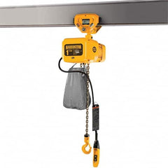 Harrington Hoist - Electric Hoists Type: Electric Chain Hoist Load Capacity (Ton): 1/4 - Top Tool & Supply