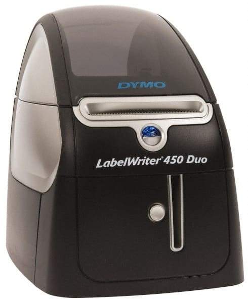 Dymo - LabelWriter 450 Duo - 300 DPI Resolution, 5-1/2" Wide x 11-3/8" Long - Top Tool & Supply