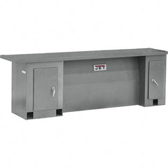 Jet - 48" Long x 40" High x 30" Deep, Lathe Cabinet Stand - Compatible with 13 x 40 Geared Head Bench Lathes - Top Tool & Supply