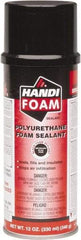 Fomo Products Inc. - 12 oz Aerosol Black Polyurethane Foam - -200 to 240°F Operating Temp, 5 min Tack Free Dry Time, 24 hr Full Cure Time - Top Tool & Supply