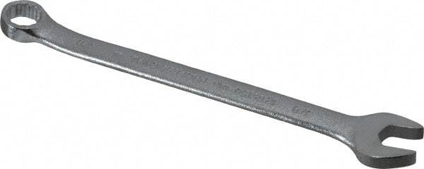 Proto - 3/8" 12 Point Combination Wrench - 15° Offset Angle, 6-1/4" OAL, Steel, Satin Finish - Top Tool & Supply