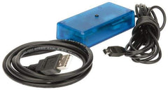 ASD/QMS - Remote Data Collection Interface - 6 Ft. Overall Length, For Use with SPI 13-600 Series Calipers, SPI Caliper (w/ Cable) - Top Tool & Supply