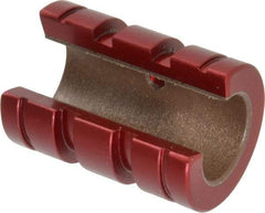 Pacific Bearing - 1/2" Inside Diam, 975 Lbs. Static Capacity, Open Linear Bearing - Top Tool & Supply