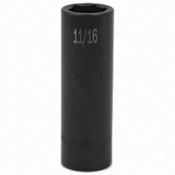 SK - Impact Socket - 1/2"DR 11/16" DEEP IMPACT SOCKET - Top Tool & Supply