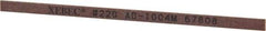 Value Collection - Rectangular, Ceramic Fiber Finishing Stick - 4" Long x 5/32" Wide x 1/32" Thick, 220 Grit, Very Fine Grade - Top Tool & Supply