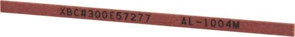 Value Collection - Rectangular, Ceramic Fiber Finishing Stick - 4" Long x 5/32" Wide x 1/32" Thick, 300 Grit, Extra Fine Grade - Top Tool & Supply