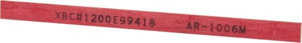 Value Collection - Rectangular, Ceramic Fiber Finishing Stick - 4" Long x 15/64" Width, 1,200 Grit, Ultra Fine Grade - Top Tool & Supply