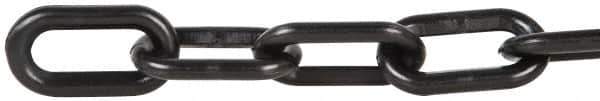 PRO-SAFE - 100' Long x 2" Wide Plastic Chain - Black - Top Tool & Supply