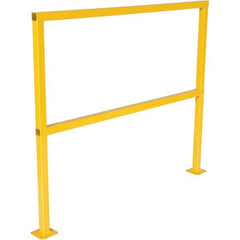 Vestil - 48" Long x 42" High, Steel Square Handrails - Top Tool & Supply