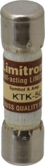 Cooper Bussmann - 600 VAC, 50 Amp, Fast-Acting General Purpose Fuse - Fuse Holder Mount, 1-1/2" OAL, 100 at AC kA Rating, 13/32" Diam - Top Tool & Supply