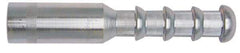 Wej-It - 7/8" Diam, 7/8" Drill, 5-3/4" OAL, 2" Min Embedment Drop-In Concrete Anchor - 12L14 Steel, Zinc-Plated Finish, Hex Nut Head, Hex Drive, 1-1/2" Thread Length - Top Tool & Supply