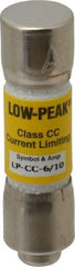 Cooper Bussmann - 150 VDC, 600 VAC, 0.6 Amp, Time Delay General Purpose Fuse - Fuse Holder Mount, 1-1/2" OAL, 20 at DC, 200 at AC (RMS) kA Rating, 13/32" Diam - Top Tool & Supply