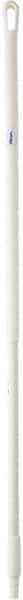 Vikan - 51 x 1-1/4" Fiberglass Squeegee Handle - European Threaded Connection, White - Top Tool & Supply