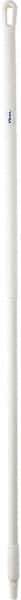 Vikan - 59 x 1-1/4" Fiberglass Squeegee Handle - European Threaded Connection, White - Top Tool & Supply