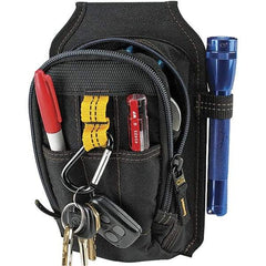 CLC - 9 Pocket Black Ballistic Polyester Mulit-Purpose Tool Carry All - 6" Wide x 4" Deep x 7" High - Top Tool & Supply