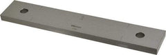 Mitutoyo - 8" Rectangular Steel Gage Block - Accuracy Grade 0, Includes Certificate of Inspection - Top Tool & Supply