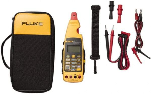 Fluke - 773, CAT II, Digital mA Process Clamp Meter with 0.1772" Detachable Jaws - 30 VDC, Measures Voltage, Current - Top Tool & Supply