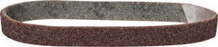 3M - 3/4" Wide x 18" OAL, Aluminum Oxide Abrasive Belt - Aluminum Oxide, Medium, Nonwoven, Series SE-BS - Top Tool & Supply