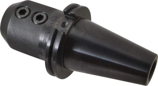 Made in USA - CAT50 Taper Shank 1-3/4" Hole End Mill Holder/Adapter - 2-3/4" Nose Diam, 4" Projection - Exact Industrial Supply