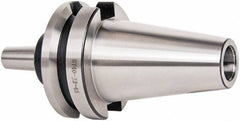 Interstate - BT40 Outside Taper, JT2 Inside Taper, BT to Jacobs Taper Adapter - 45mm Projection, 132.6mm OAL - Exact Industrial Supply