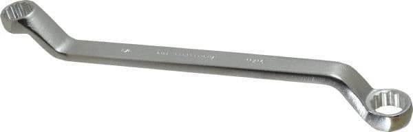 Proto - 5/8" x 11/16" 12 Point Offset Box Wrench - Double End, 10-1/4" OAL, Steel, 60° Offset - Top Tool & Supply