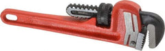 Proto - 6" Steel Straight Pipe Wrench - 3/4" Pipe Capacity - Top Tool & Supply