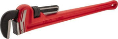 Proto - 36" Steel Straight Pipe Wrench - 5" Pipe Capacity - Top Tool & Supply