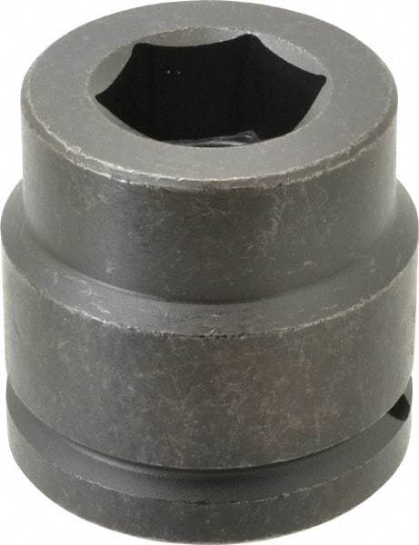 Proto - 1-1/2" Drive 1-1/2" Standard Impact Socket - 6 Points, 3-1/8" OAL - Top Tool & Supply