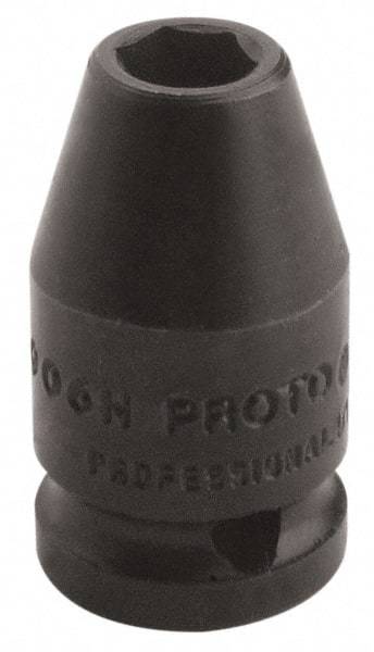 Proto - 1/4" Drive 9/32" Standard Impact Socket - 6 Points, 7/8" OAL - Top Tool & Supply