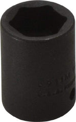 Proto - 1/4" Drive 11mm Standard Impact Socket - 6 Points, 7/8" OAL - Top Tool & Supply