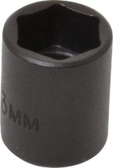 Proto - 1/4" Drive 13mm Standard Impact Socket - 6 Points, 7/8" OAL - Top Tool & Supply