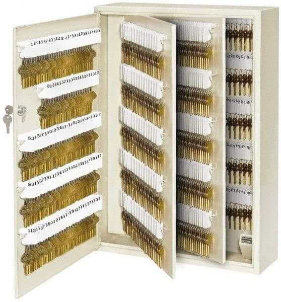 Master Lock - 730 Keys, Almond Key Storage Cabinet - 18" Wide x 7" Deep x 25-1/4" High - Top Tool & Supply