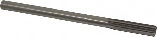 Made in USA - 0.63" High Speed Steel 8 Flute Chucking Reamer - Top Tool & Supply