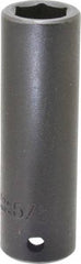 Proto - 1/2" Drive 5/8" Deep Impact Socket - 6 Points, 3-1/4" OAL - Top Tool & Supply