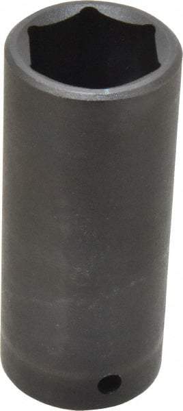 Proto - 1/2" Drive 1-1/16" Deep Impact Socket - 6 Points, 3-1/2" OAL - Top Tool & Supply