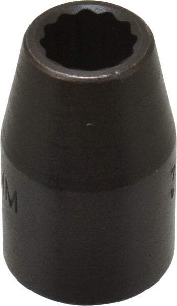 Proto - 1/2" Drive 11mm Standard Impact Socket - 12 Points, 1-1/2" OAL - Top Tool & Supply