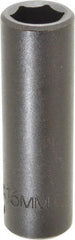 Proto - 1/2" Drive 16mm Deep Impact Socket - 6 Points, 3-1/4" OAL - Top Tool & Supply