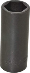 Proto - 1/2" Drive 25mm Deep Impact Socket - 6 Points, 3-1/2" OAL - Top Tool & Supply