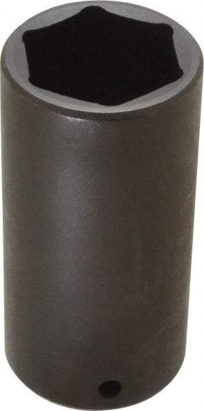 Proto - 1/2" Drive 32mm Deep Impact Socket - 6 Points, 3-1/2" OAL - Top Tool & Supply