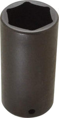 Proto - 1/2" Drive 32mm Deep Impact Socket - 6 Points, 3-1/2" OAL - Top Tool & Supply