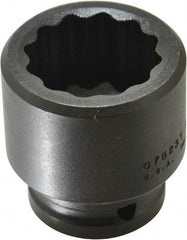 Proto - 3/4" Drive 1-7/16" Standard Impact Socket - 12 Points, 2-5/16" OAL - Top Tool & Supply