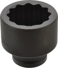 Proto - 3/4" Drive 1-13/16" Standard Impact Socket - 12 Points, 2-5/8" OAL - Top Tool & Supply