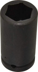 Proto - 3/4" Drive 1-1/8" Deep Impact Socket - 6 Points, 3-1/4" OAL - Top Tool & Supply