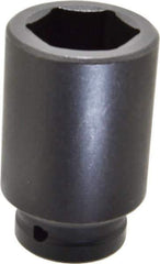 Proto - 3/4" Drive 1-7/16" Deep Impact Socket - 6 Points, 3-1/2" OAL - Top Tool & Supply