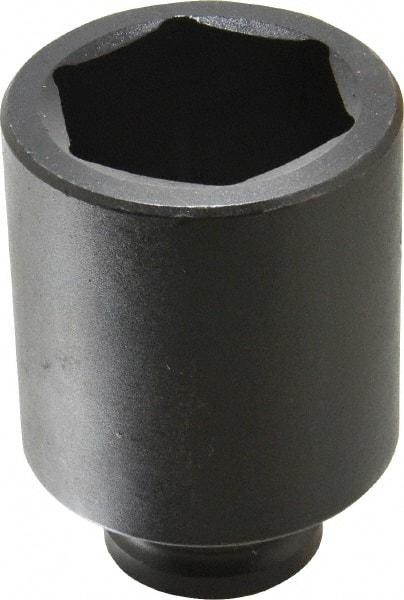 Proto - 3/4" Drive 2" Deep Impact Socket - 6 Points, 4-1/16" OAL - Top Tool & Supply