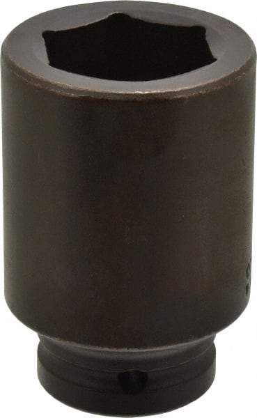 Proto - 3/4" Drive 38mm Deep Impact Socket - 6 Points, 3-1/2" OAL - Top Tool & Supply