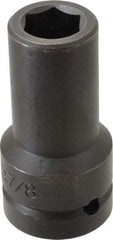 Proto - 1" Drive 7/8" Deep Impact Socket - 6 Points, 3-3/4" OAL - Top Tool & Supply